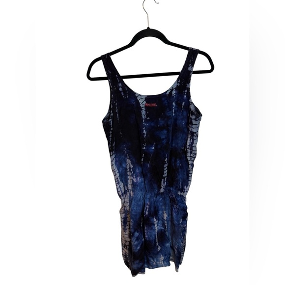 Hard Tail Midnight Blue Y2K Elastic Waist Dress - Picture 2 of 6